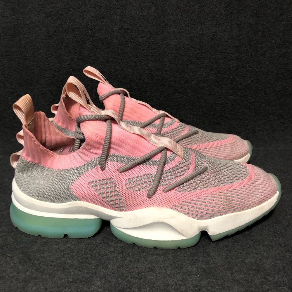 Sia Collective Shoes Mens Pink Lemonade Sneakers Glow In Dark Lace Up Size 10
